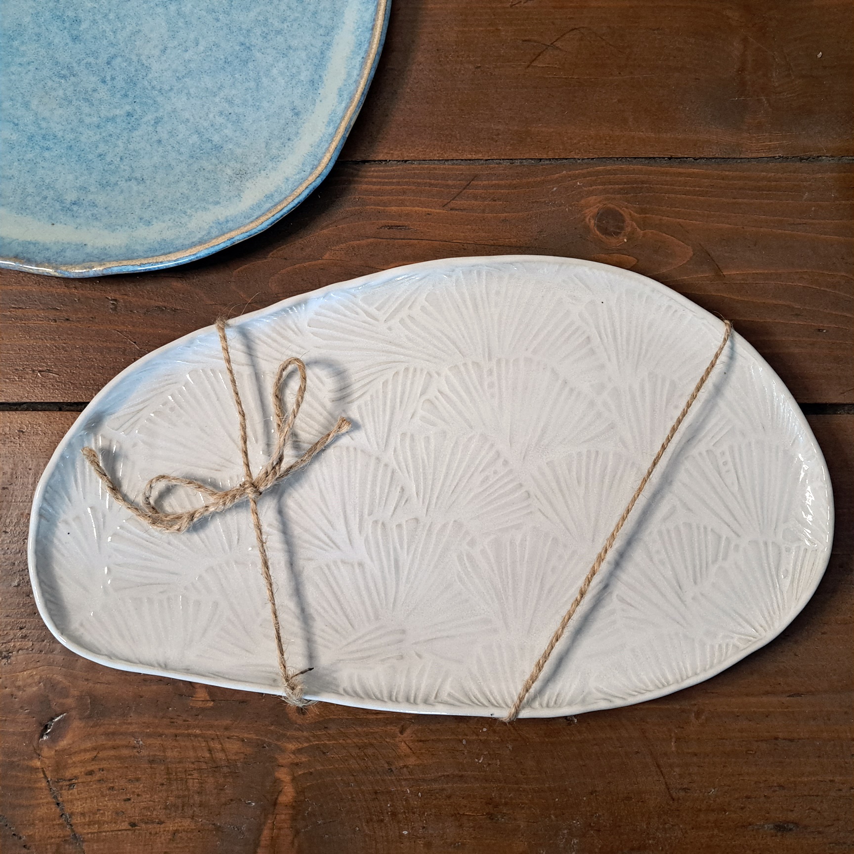 patera biała kamionka